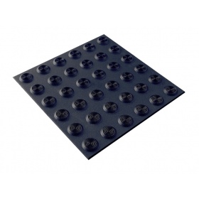 Black Tactiles made of high quality UV stable polymer with self-adhesive backing